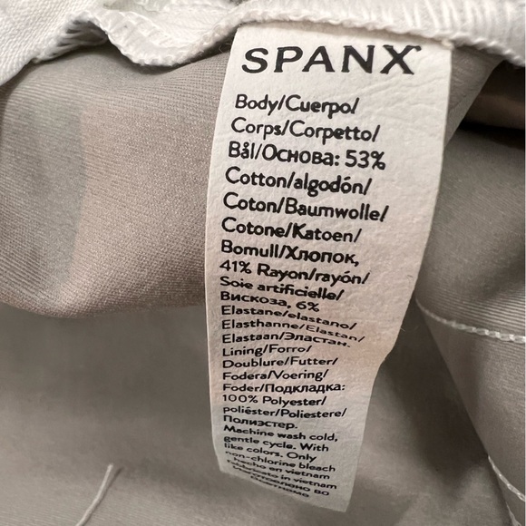 NWT $148 Spanx Classic White Slacks - Picture 12 of 14